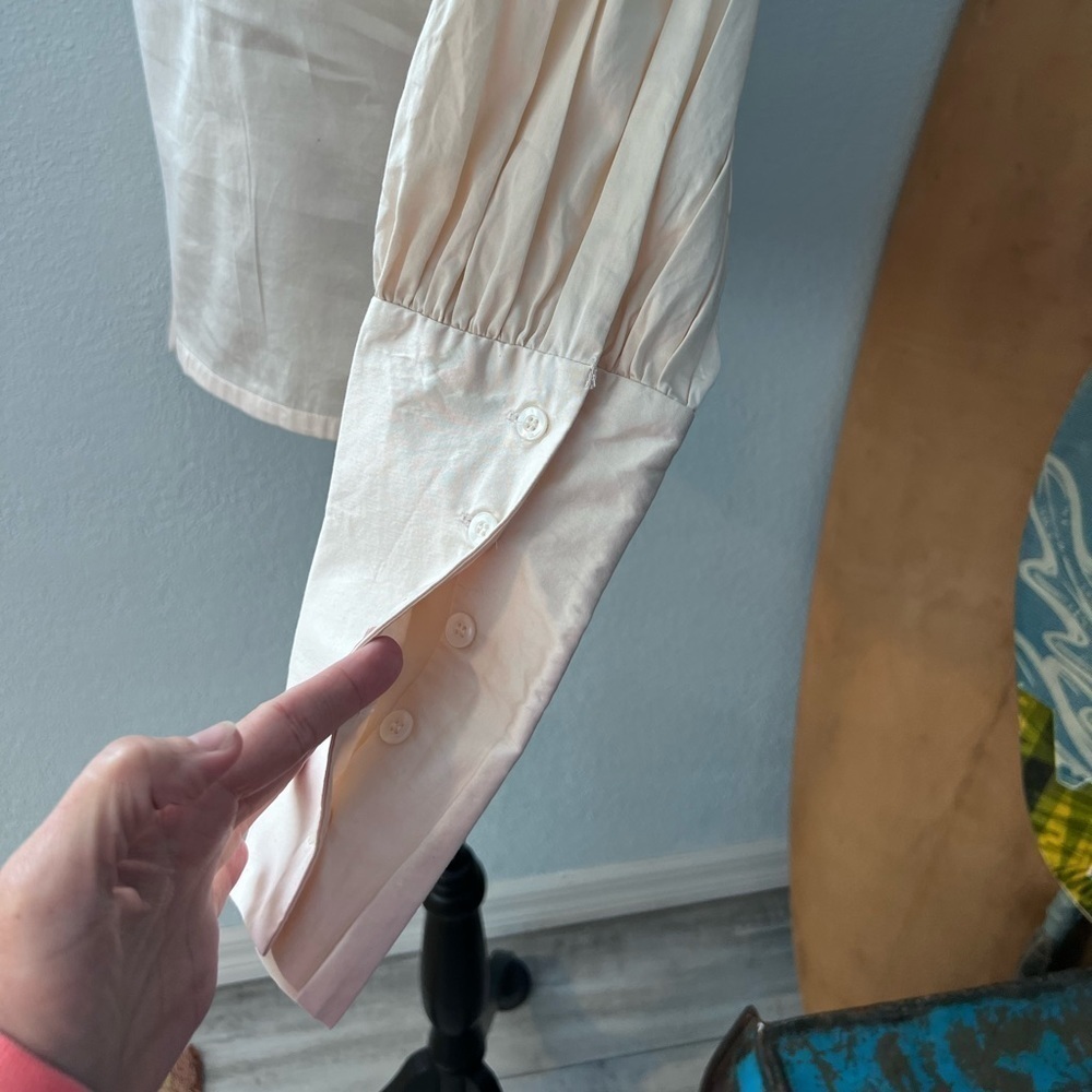 Paloma St. James,Gorgeous 100% Egyptian Cotton,Extra Long Tuxedo Cuffs,Stunning - Picture 6 of 13